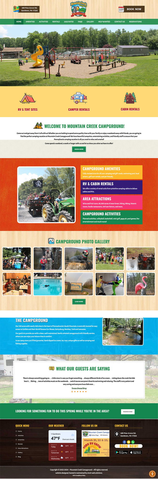 mountain creek campground