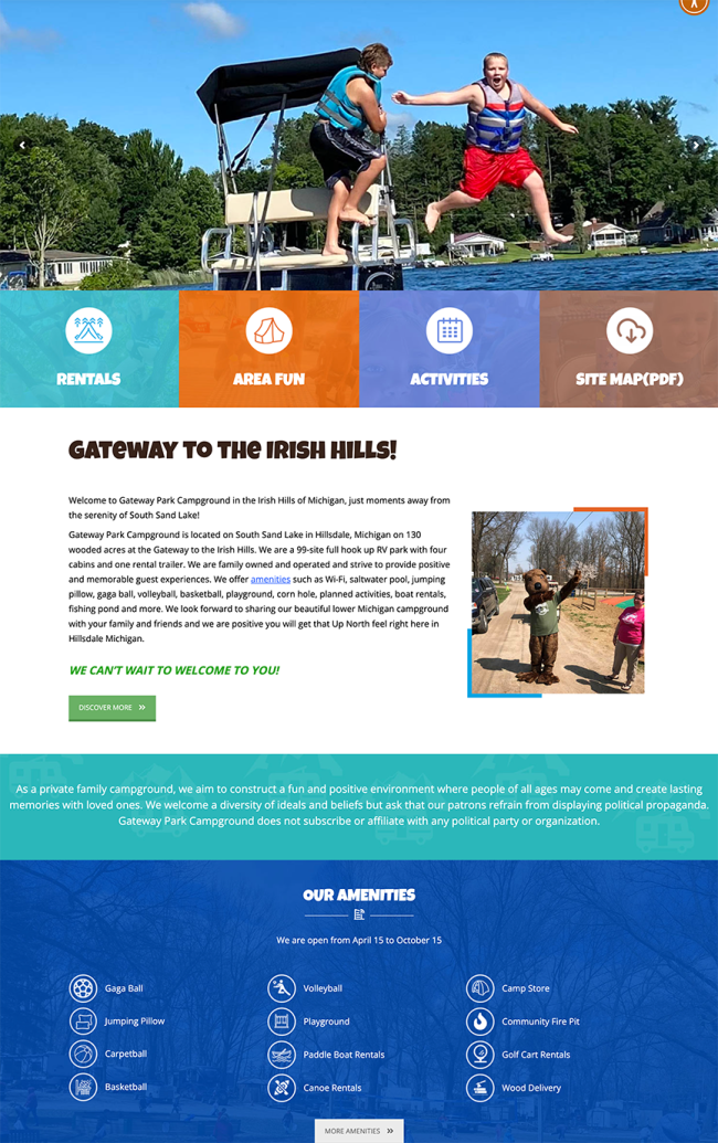 gateway park campground